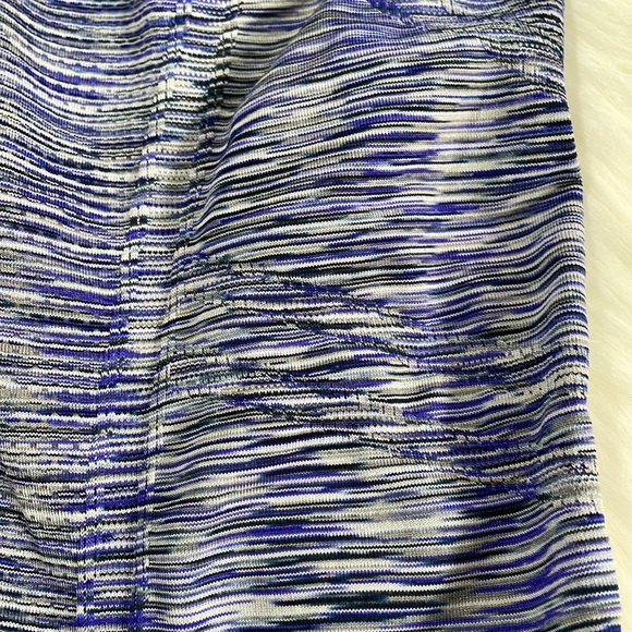 Athleta Fastest Track Space Dye Blue Purple Muscle Tank Size Small - Picture 5 of 8